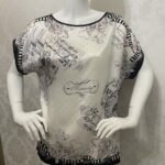 Bluzka Vionett Silk Print