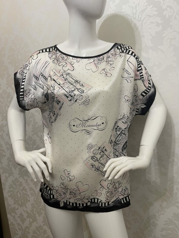 Bluzka Vionett Silk Print