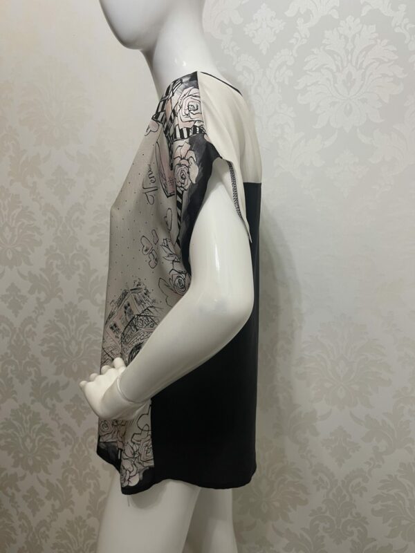 Bluzka Vionett Silk Print - obrazek 2