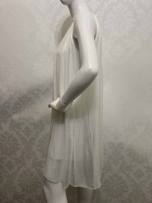 Sukienka Vionett White Silk No1 - obrazek 3