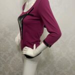Bluzka Vionett Romantic RedWine - obrazek 3