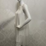 Sukienka Vionett White Romantic Silk No2 - obrazek 3