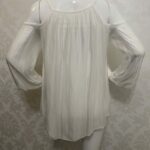 Bluzka Vionett White Silk Romantic - obrazek 4